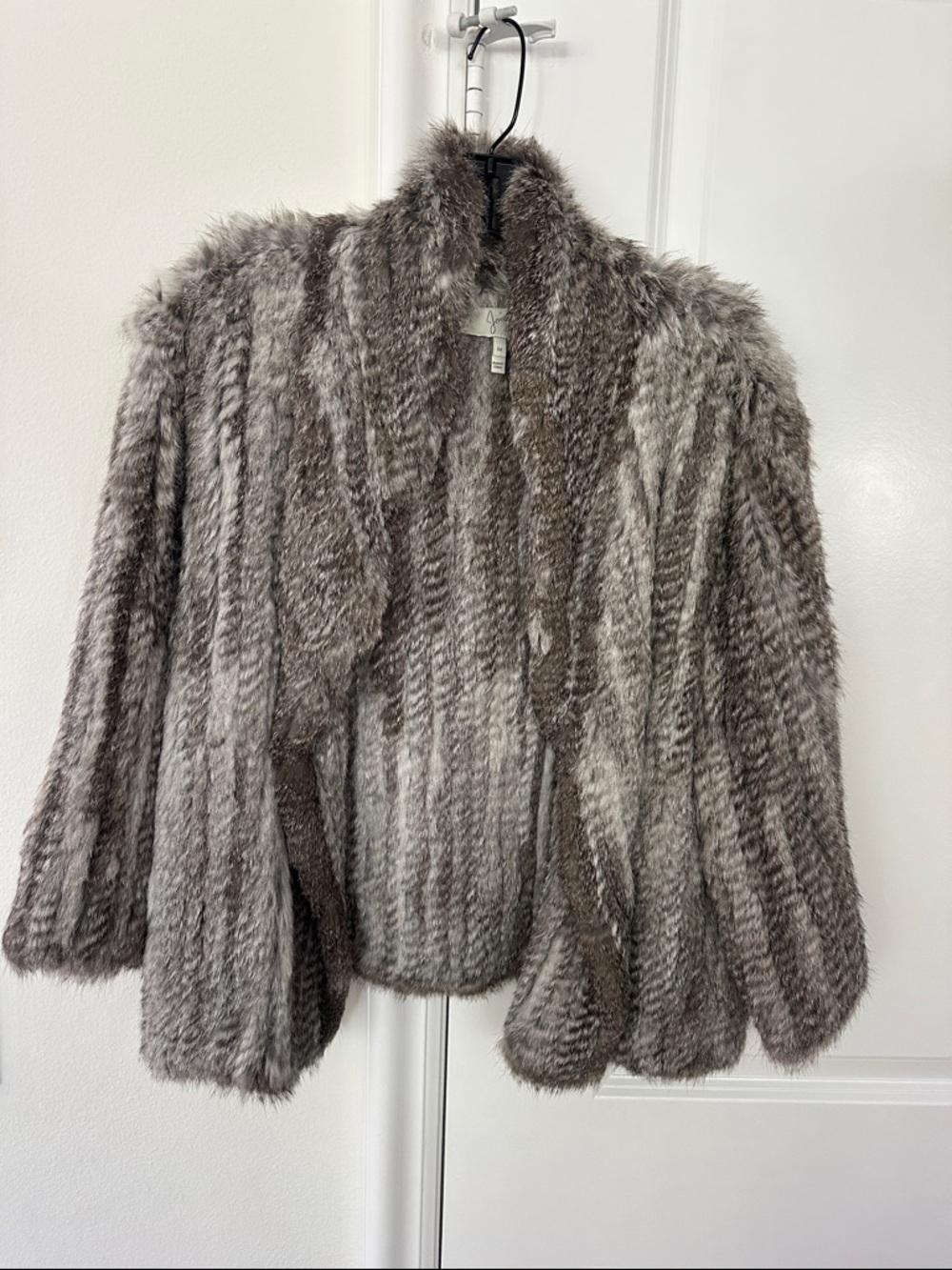 Joie Avians Rabbit Fur Jacket